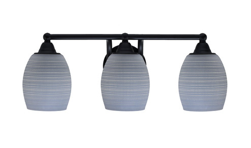 Paramount Three Light Bath Bar in Matte Black (200|3423-MB-4022)