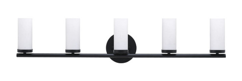Trinity Five Light Bath Bar in Matte Black (200|2815-MB-801B) Trinity Five Light Bath Bar in Matte Black (200|2815-MB-801B)