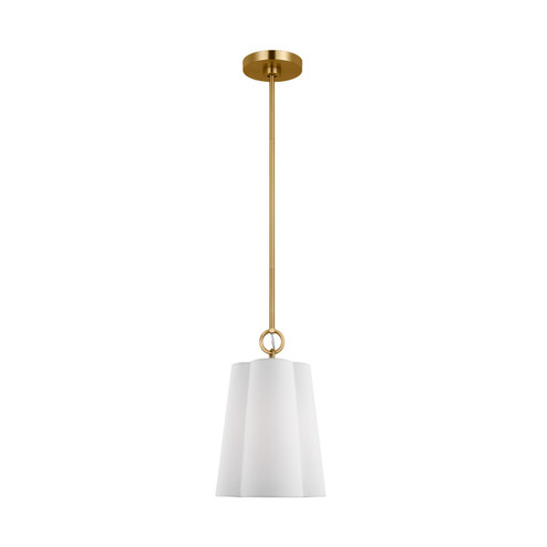 Bronte One Light Pendant in Burnished Brass (454|KSP1071BBS)