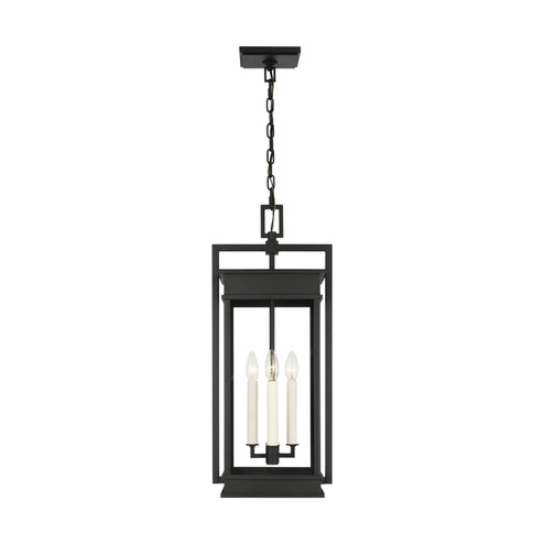 Cupertino Four Light Outdoor Pendant in Textured Black (454|CO1534TXB)