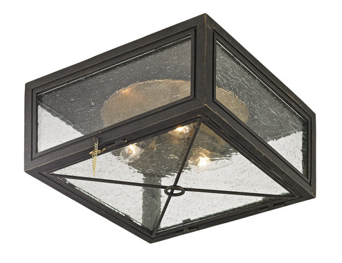 Randolph Three Light Flush Mount in Vintage Bronze (67|C6440-VBZ)