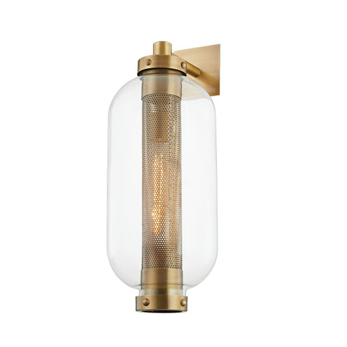 Atwater One Light Wall Sconce in Patina Brass (67|B7032-PBR)