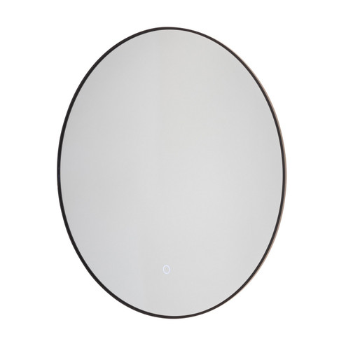 Reflections LED Wall Mirror in Matte Black (78|AM326)