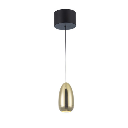 Royal Pearl LED Pendant in Gold (78|AC6650GD)