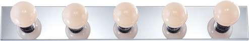 Five Light Vanity in Polished Chrome (72|SF77-196)