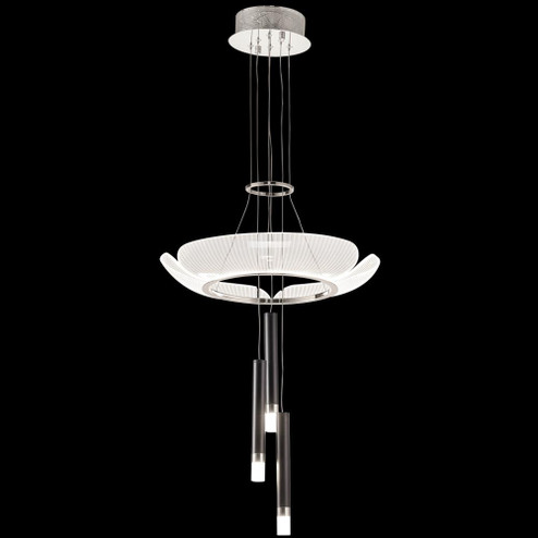 Contemporary Design LED Chandelier in Silver (64|41145S22LED)