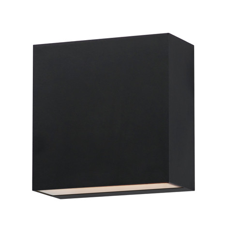 Cubed LED Outdoor Wall Sconce in Black (86|E23222-BK)