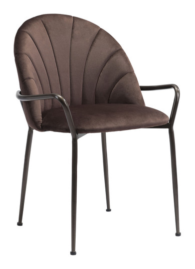 Kurt Dining Chair in Dark Brown, Brown (339|102082)
