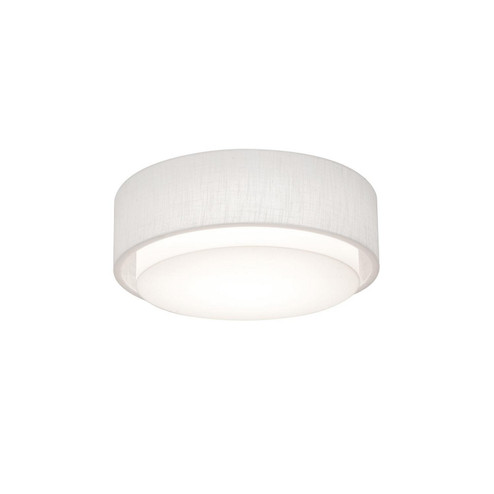 Sanibel Two Light Flush Mount in Linen White (162|SAF1614MB-LW)