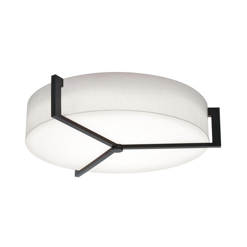 Apex LED Ceiling Mount in Linen White/Espresso (162|APF2432L5AJUDES-LW-MS)