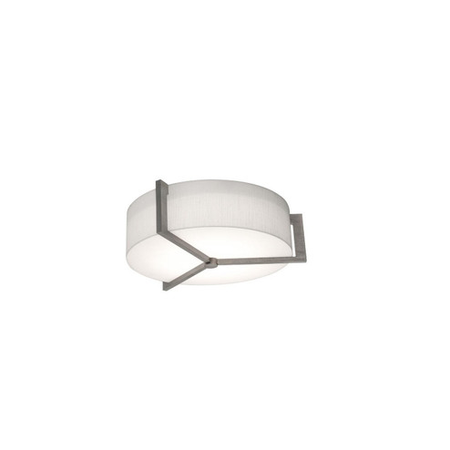 Apex Two Light Flush Mount in Linen White/Weathered Grey (162|APF1214MBWG-LW)