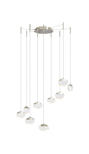 Athena LED Pendant in Brushed Nickel (397|10064PN-BN)