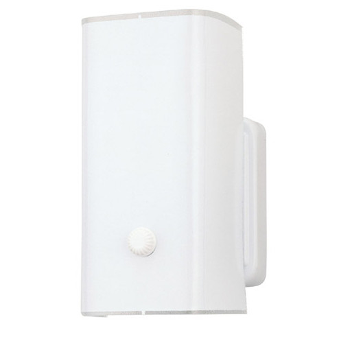 One Light Wall Fixture in White (88|6640100)
