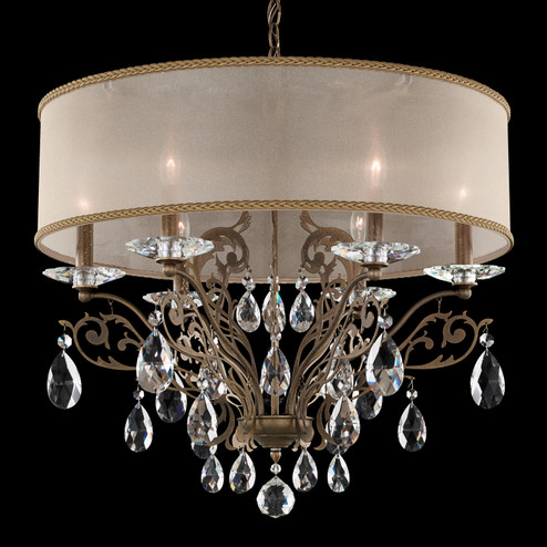 Filigrae Six Light Chandelier in Heirloom Bronze (53|FE7066N-76H2)