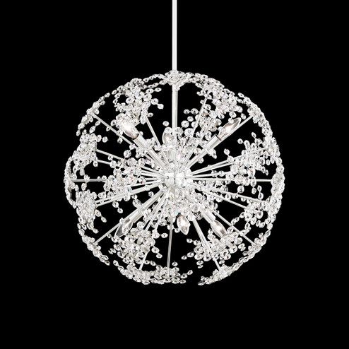 Esteracae Six Light Pendant in White Luster (53|DN1024N-306R)