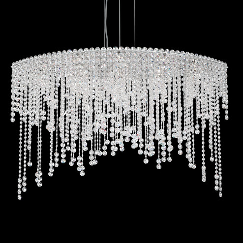Chantant Eight Light Linear Pendant in Polished Stainless Steel (53|CH4812N-401O)