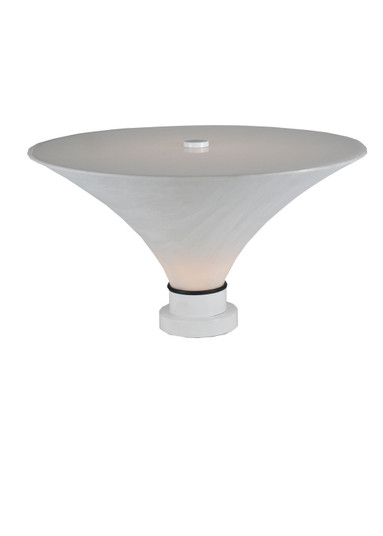 Brodock One Light Pier Mount in White/White Alabaster Acrylic (57|99664)