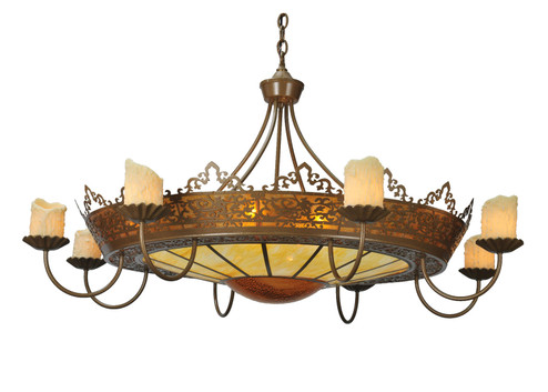 Stanley 20 Light Chandelier in Antique Hammered Gold (57|99367)