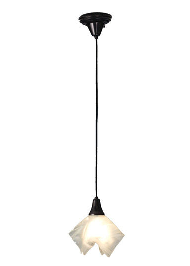 Blanco Swirl One Light Mini Pendant in Craftsman Brown (57|72458)