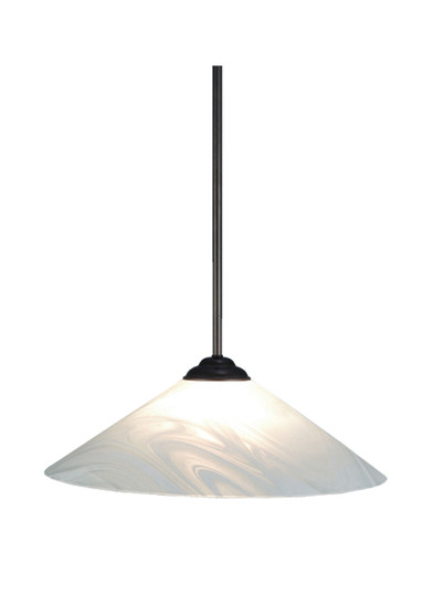 Blanco Swirl One Light Pendant in Craftsman Brown (57|70107)