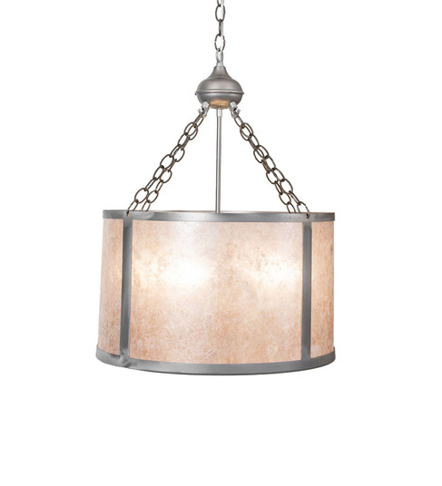 Smythe Craftsman Four Light Pendant in Industrial Steel (57|68316)