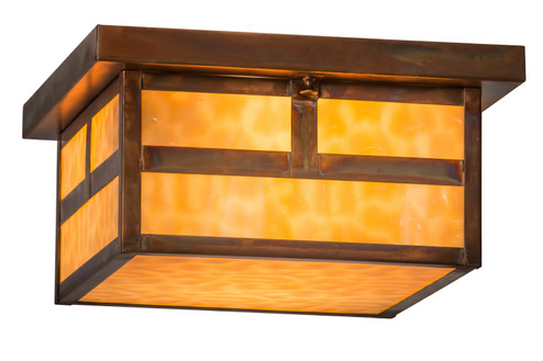 Hyde Park Two Light Flushmount in Vintage Copper (57|52644)