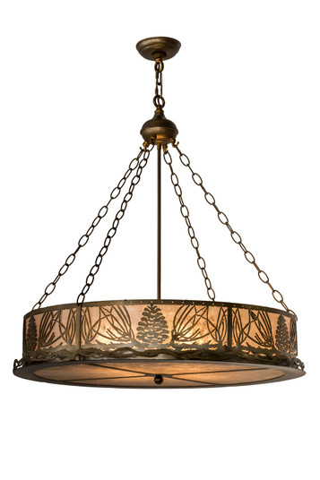 Mountain Pine Four Light Pendant in Antique Copper (57|49494)
