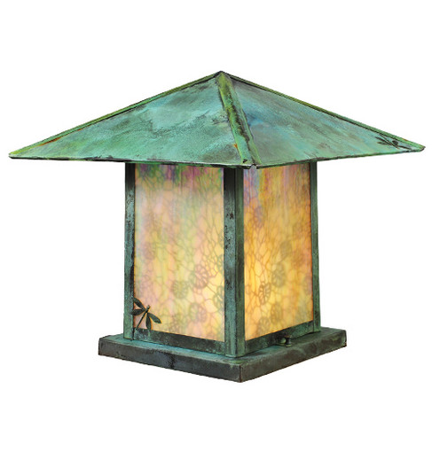 Seneca Two Light Pier Mount in Verdigris (57|40604)
