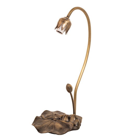 Lily One Light Table Base in Mahogany Bronze (57|37832)