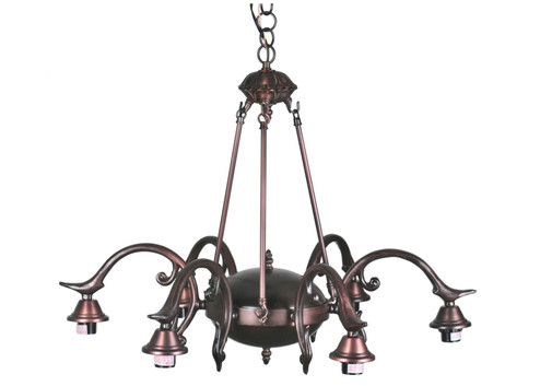 Moose Creek Six Light Chandelier Hardware in Mahogany Bronze (57|26944) Moose Creek Six Light Chandelier Hardware in Mahogany Bronze (57|26944)