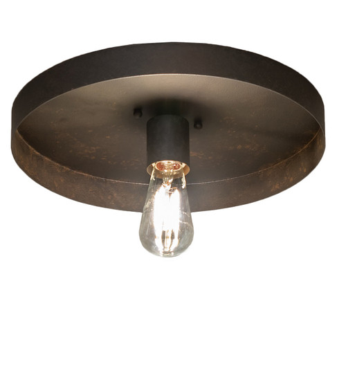 Alva Cap One Light Flushmount in Chestnut (57|258909)