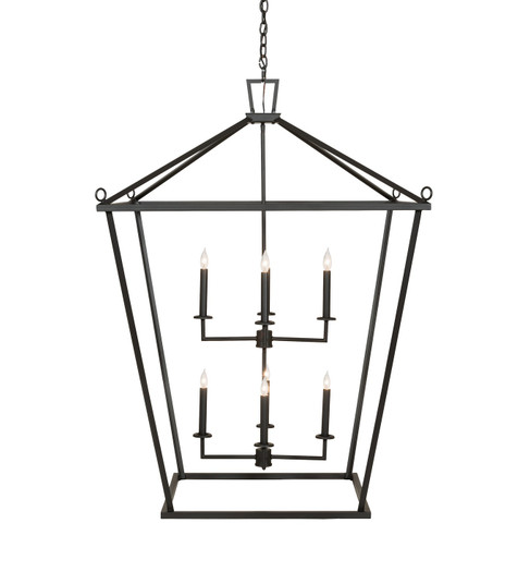 Kitzi Eight Light Pendant in Flat Black (57|256752)