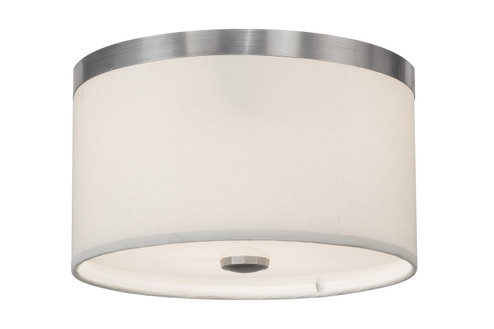 Cilindro Two Light Flushmount in Nickel (57|250329)