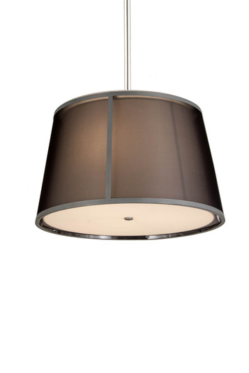 Cilindro Three Light Pendant in Weatherable Silver (57|248069)