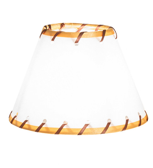 Faux Rawhide 6''Shade in Mahogany Bronze (57|247913)