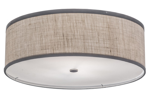 Cilindro Two Light Flushmount in Nickel (57|247688)