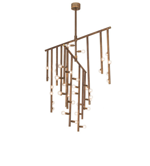 Alva Babylon LED Chandelier in Vintage Brass (57|247124)