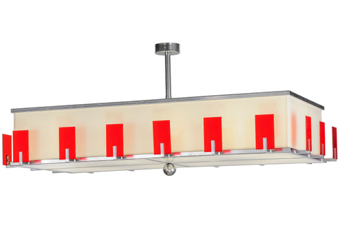 Quadrato 12 Light Pendant in Extreme Chrome (57|246488)