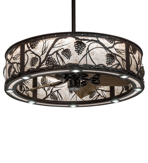 Whispering Pines LED Chandel-Air in Oil Rubbed Bronze (57|243631)