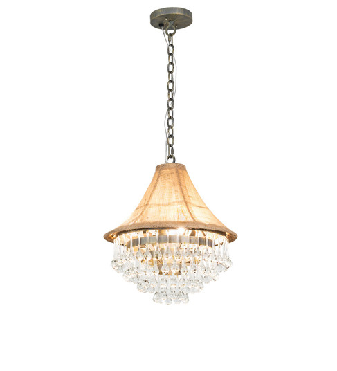 Mosier Three Light Pendant in Antique Brass (57|242375)