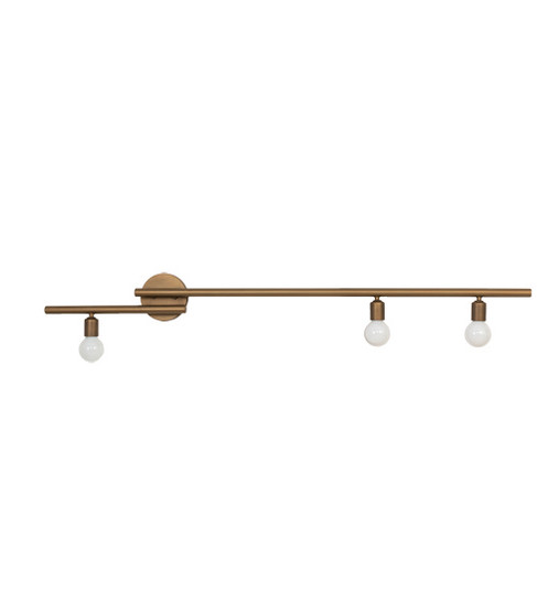 Alva Three Light Wall Sconce in Brushed Brass (57|235910)