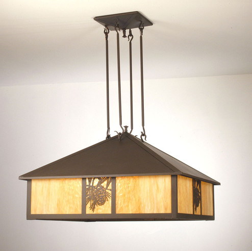 Winter Pine Five Light Pendant in Timeless Bronze (57|23294)