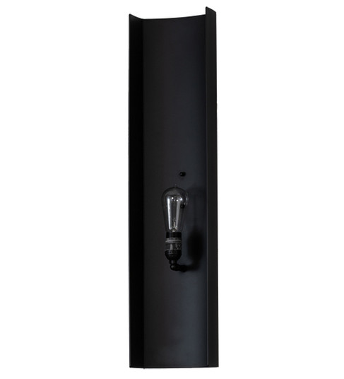 Alva One Light Wall Sconce in Solar Black (57|232700)