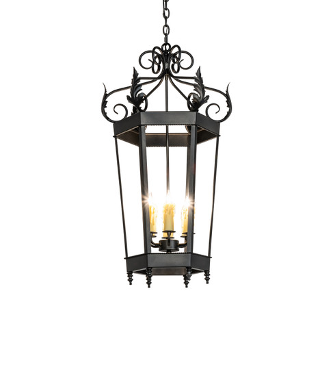 Regency Six Light Pendant in Oxidized Steel (57|232110)