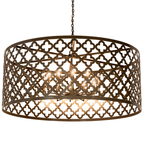 Clover 12 Light Pendant in Timeless Bronze (57|205662)