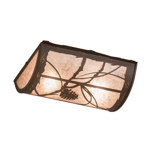 Whispering Pines Two Light Flushmount in Oil Rubbed Bronze (57|201983)