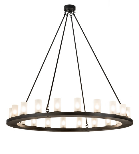 Loxley 20 Light Chandelier in Blackwash (57|199415)