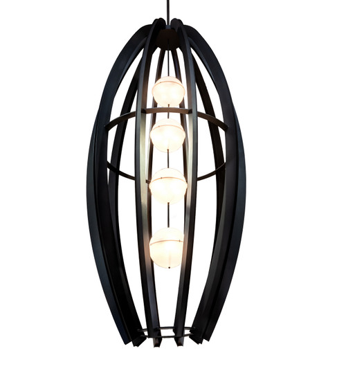 Willowbend LED Pendant in Black Metal (57|196824)