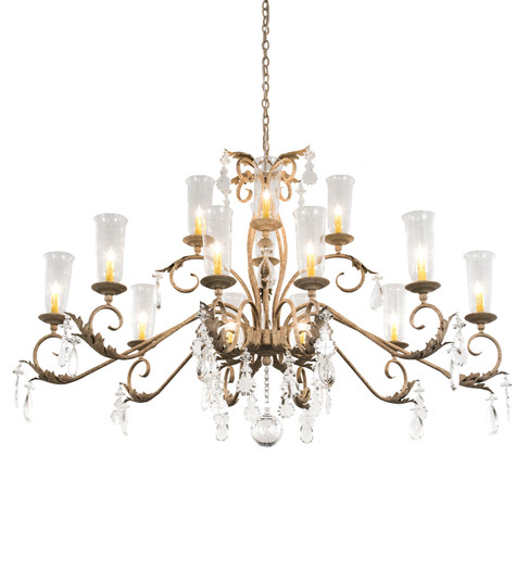Windsor 14 Light Chandelier in Tuscan Ivory (57|195401)