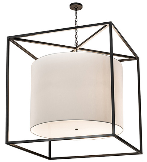 Kitzi Six Light Pendant in Black Metal,Timeless Bronze (57|193416)